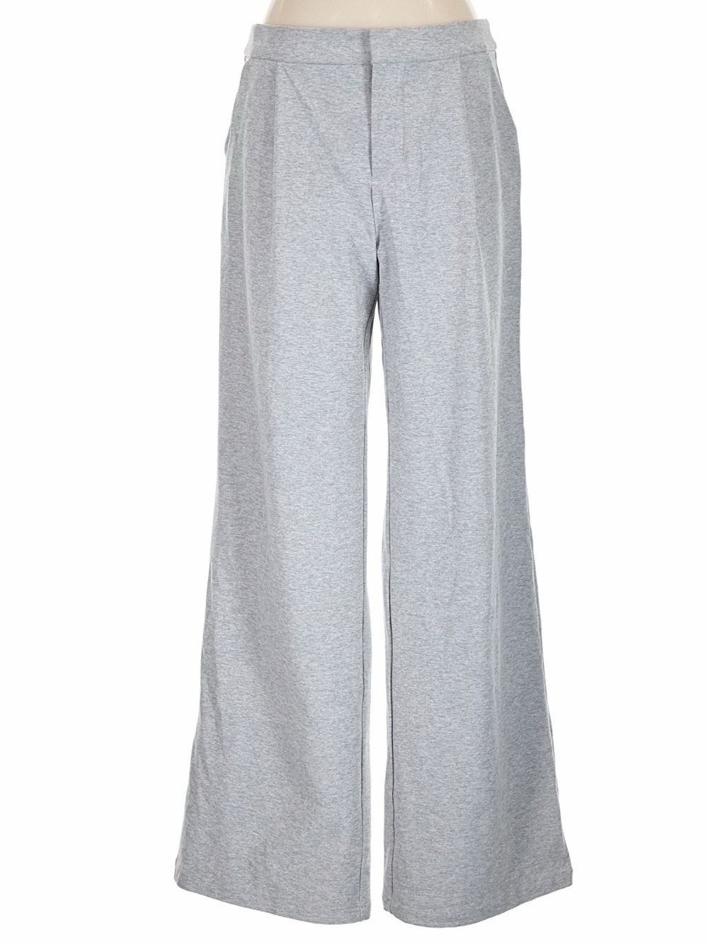 Vuori Elevation Trouser Dreamknit Move Pleated Pants Light Heather Grey Small